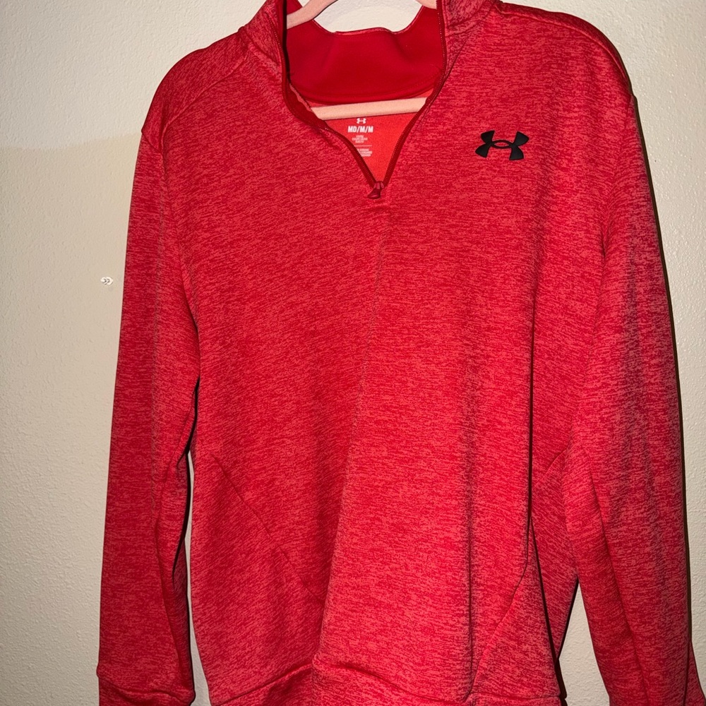 Under Armour Crimson Quarter-Zip Top